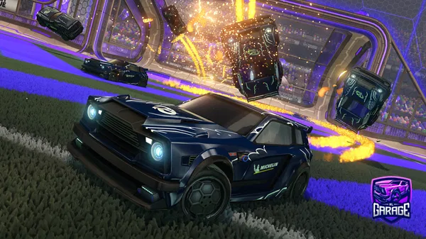 A Rocket League car design from jezzyjaxon