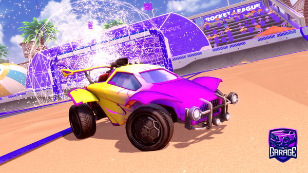 A Rocket League car design from Cobra_wildfire