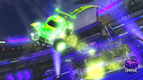 A Rocket League car design from youoiu