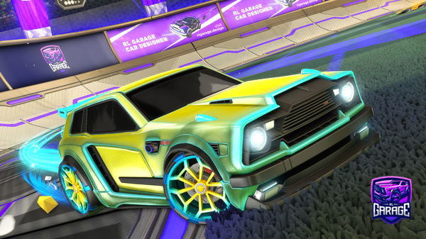 A Rocket League car design from Owen1383