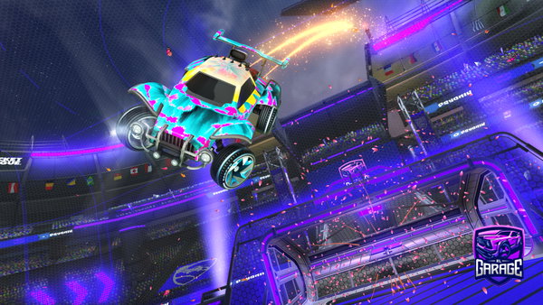 A Rocket League car design from streaksz