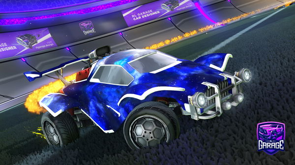 A Rocket League car design from Trex2586