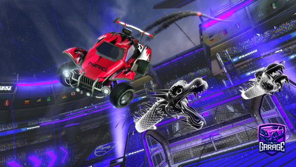 A Rocket League car design from Gxlacticc