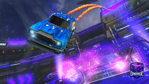 A Rocket League car design from Guy0725