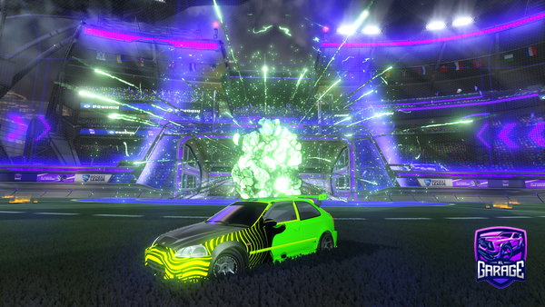 A Rocket League car design from tylerlockyer