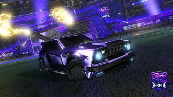 A Rocket League car design from NetfishHun