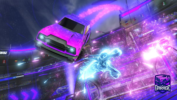 A Rocket League car design from Spero925