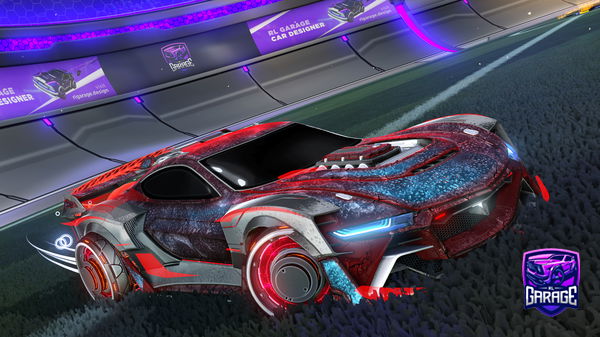 A Rocket League car design from squeak1234