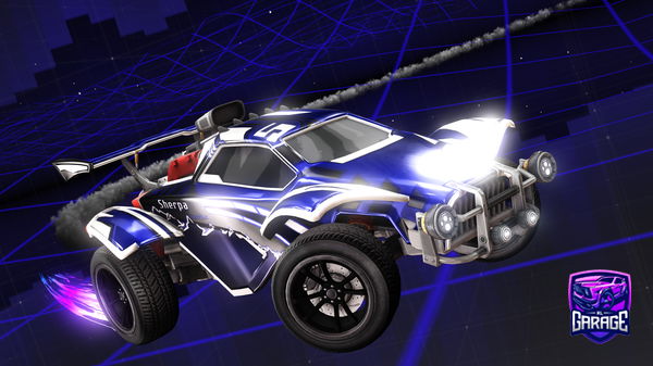 A Rocket League car design from ChillsBigMac