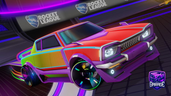 A Rocket League car design from RobotBoi0403