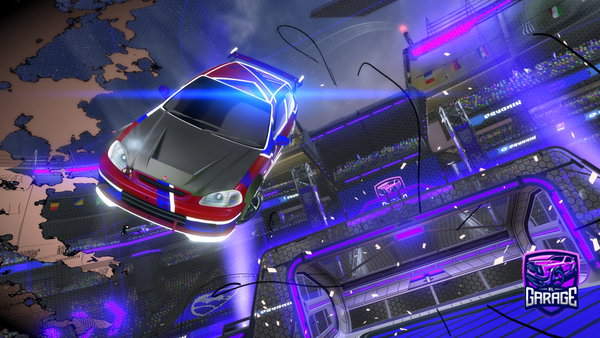A Rocket League car design from Naced28