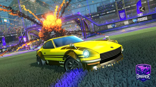 A Rocket League car design from flatout_johnny