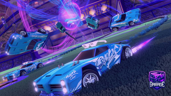 A Rocket League car design from Bmgprofu