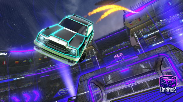 A Rocket League car design from P0l1gu1n