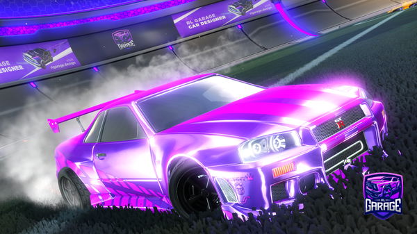 A Rocket League car design from ykimdel-death