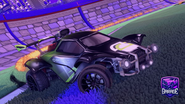 A Rocket League car design from STTS