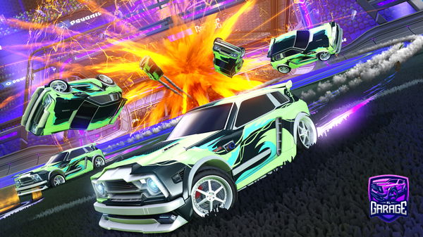 A Rocket League car design from Lacky_zd2