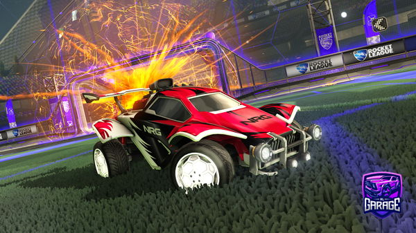 A Rocket League car design from Tennerbaum