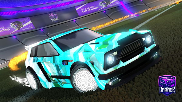 A Rocket League car design from VitalityEvan