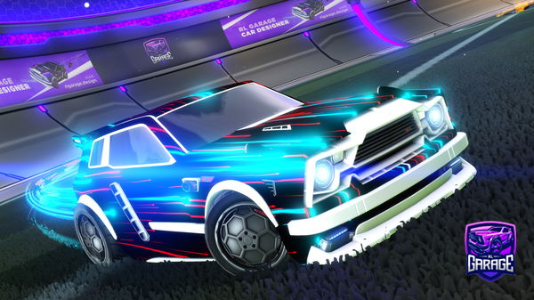 A Rocket League car design from RLgeek2010