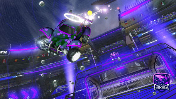 A Rocket League car design from YoshiGPLS