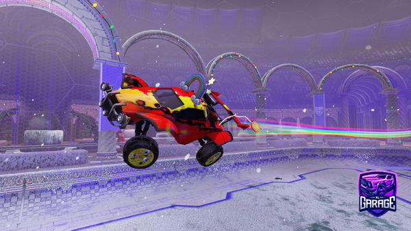 A Rocket League car design from GPRL