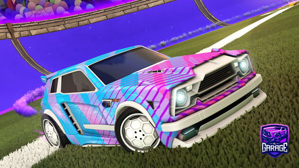 A Rocket League car design from SaltySylveon