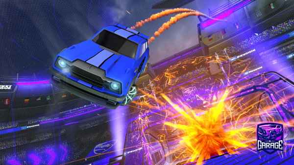 A Rocket League car design from Felipezzz12