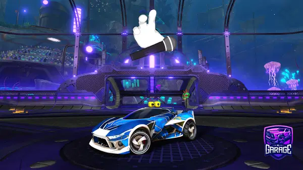 A Rocket League car design from lertoo