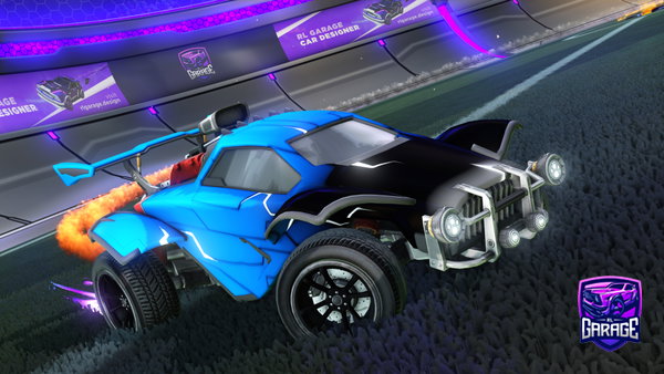 A Rocket League car design from Blueminion7168