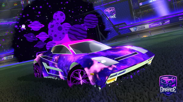 A Rocket League car design from Delinquent