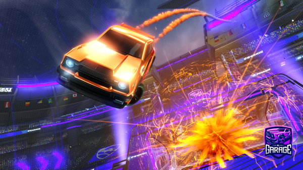 A Rocket League car design from sandeross