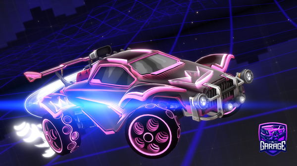 A Rocket League car design from CrspyChkn