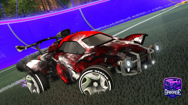 A Rocket League car design from CrazyWiz_26