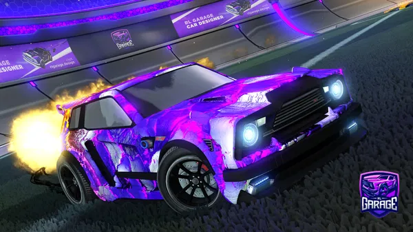 A Rocket League car design from tysucksatrl4