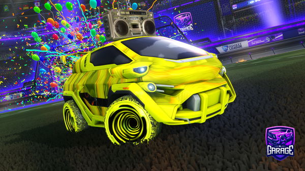 A Rocket League car design from LukasDerJaeger