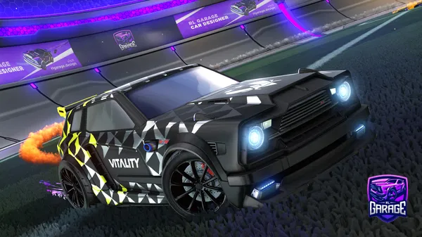 A Rocket League car design from Duke92