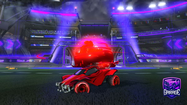 A Rocket League car design from parallax_X-games