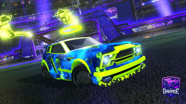 A Rocket League car design from Zac_Leigh69