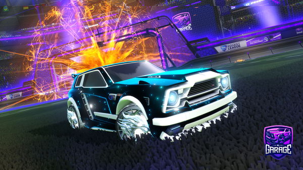 A Rocket League car design from Zoroark63