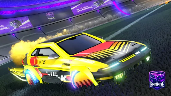 A Rocket League car design from TTV_someone_scores_goals