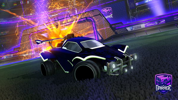 A Rocket League car design from CiaranChloe