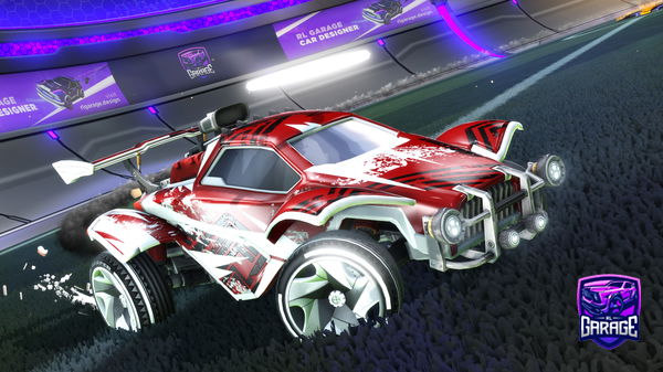 A Rocket League car design from ManosVma