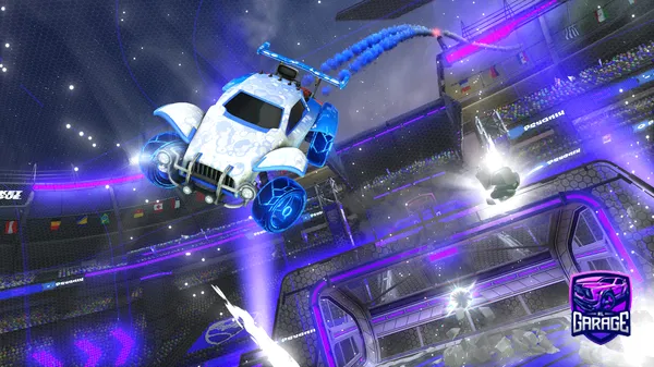 A Rocket League car design from GamePilot