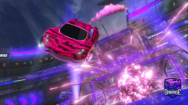 A Rocket League car design from MruSX