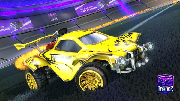 A Rocket League car design from Tinkss_rl