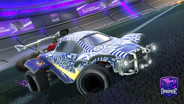 A Rocket League car design from vulpine_thunder