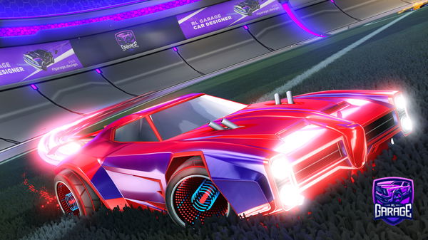 A Rocket League car design from JSTNIMMORALES