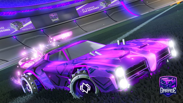 A Rocket League car design from DolnMag