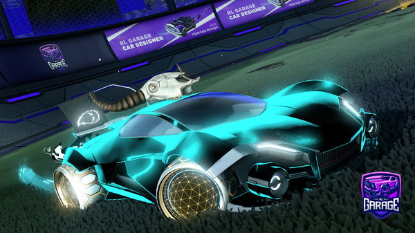 A Rocket League car design from Midni